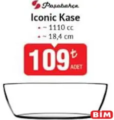 PAŞABAHÇE ICONİC KASE 1110 CC indirimli fiyat PAŞABAHÇE ICONİC KASE 1110 CC fiyat ve kampanya bilgisi